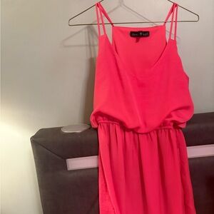 Bright Pink Sleeveless Dress 3/20$❤️